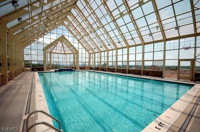 10 Cliff Rd Unit A3, Woodland Park, NJ 07424 - view of indoor pool
