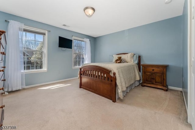 36 Crestview Dr, Clinton Twp, NJ 08809 - bedroom featuring light carpet and baseboards