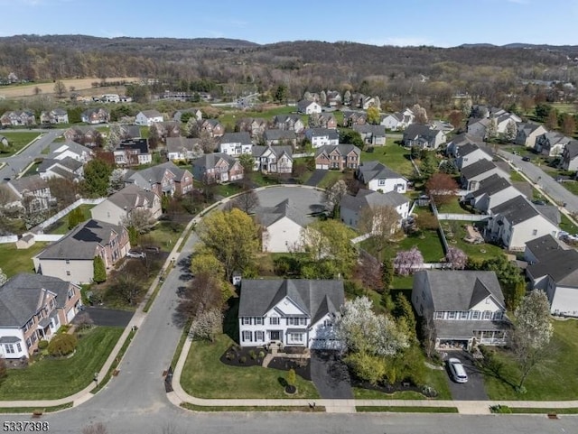 36 Crestview Dr, Clinton Twp, NJ 08809 - aerial view of property and surrounding area with nearby suburban area