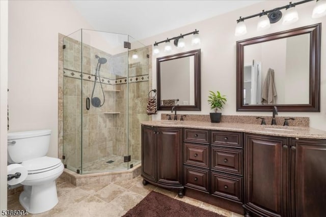 18 Running Brook Cir, Raritan Twp, NJ 08822 - bathroom with double vanity and a stall shower