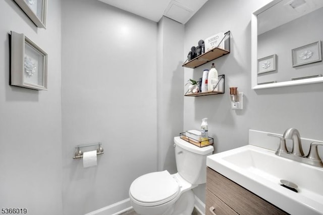 15 Barber Blvd, South Bound Brook Boro, NJ 08880 - half bathroom with vanity and toilet