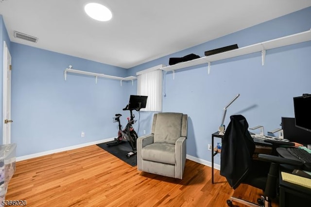 65 Lorraine Dr, Clifton City, NJ 07012 - office area featuring wood finished floors and baseboards