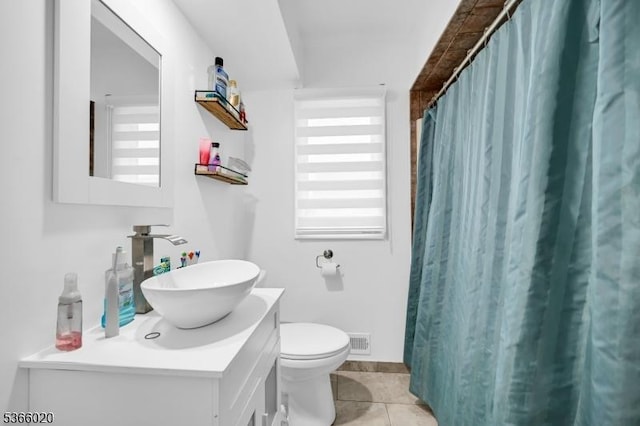 65 Lorraine Dr, Clifton City, NJ 07012 - full bathroom with vanity, tile patterned floors, and curtained shower