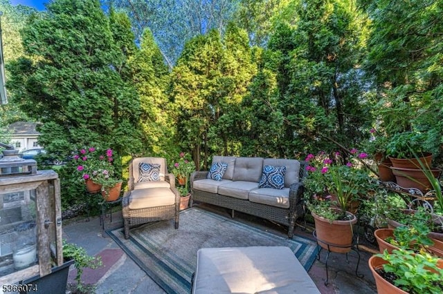 701 Hillcrest Blvd, Phillipsburg Town, NJ 08865 - view of patio featuring outdoor lounge area