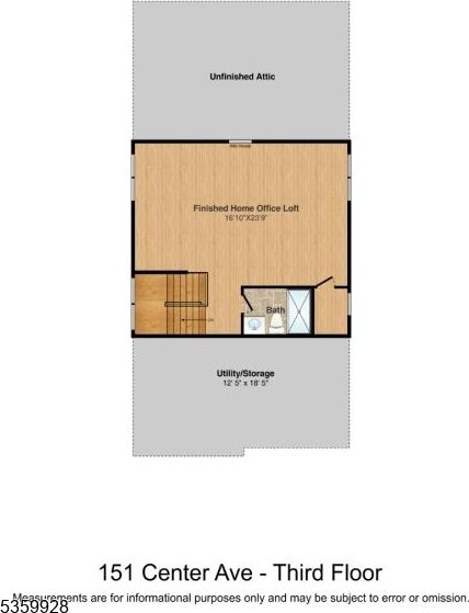 151 Center Ave, Chatham Boro, NJ 07928 - view of property floor plan