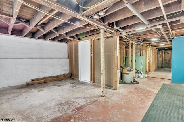 1432 Munn Ave, Hillside Twp, NJ 07205 - view of unfinished below grade area