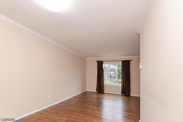 167 Riva Dr, Mansfield Twp, NJ 07840 - spare room with crown molding and wood finished floors