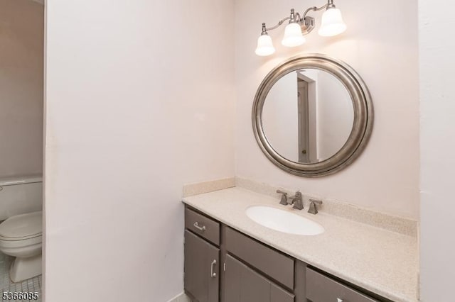 167 Riva Dr, Mansfield Twp, NJ 07840 - half bath featuring vanity and toilet