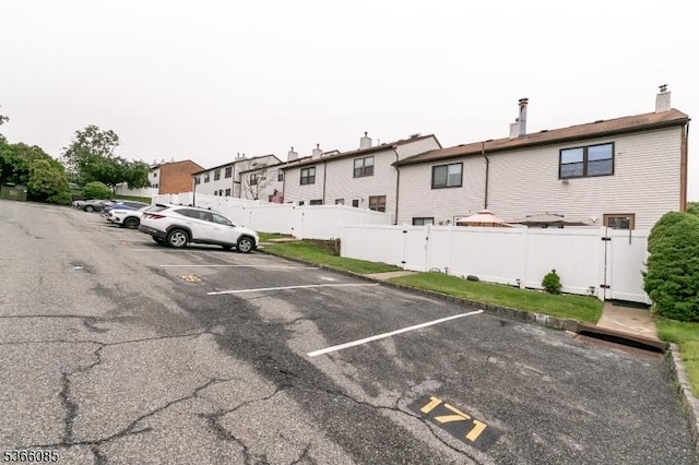 167 Riva Dr, Mansfield Twp, NJ 07840 - uncovered parking lot with a residential view