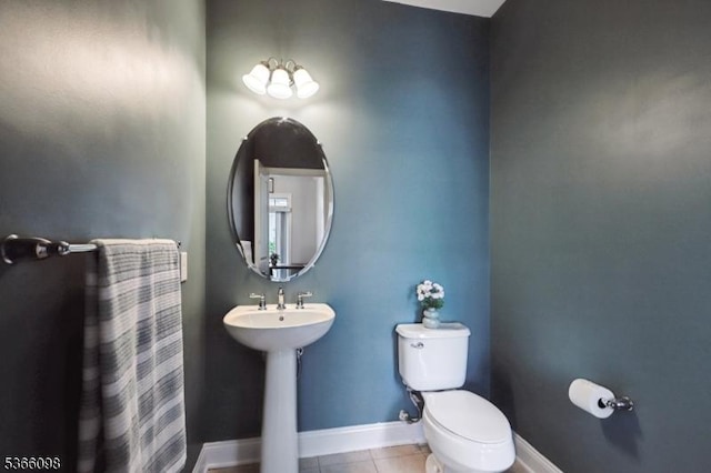 28 Elston Ct Unit 28, Wanaque Boro, NJ 07420 - half bathroom with toilet and tile patterned flooring