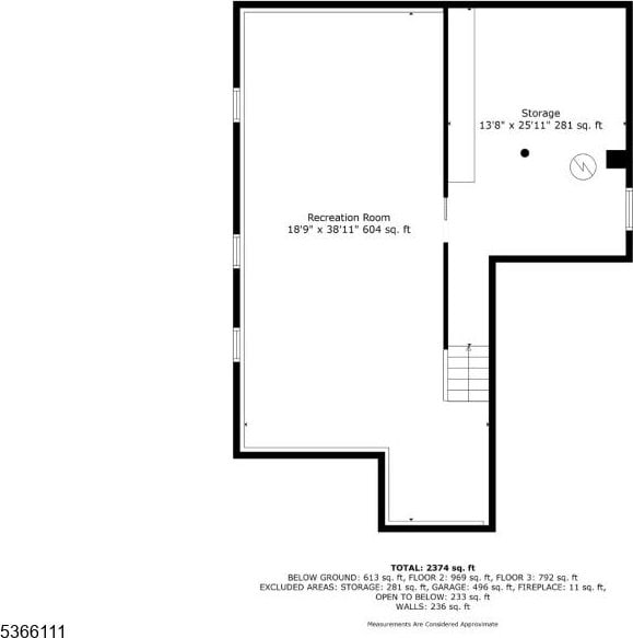 1 Lee Hill Rd, Byram Twp, NJ 07821 - view of room layout