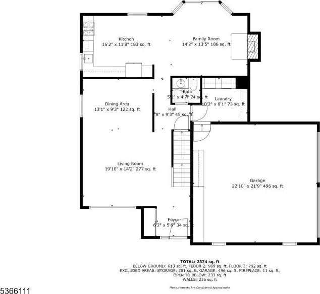 1 Lee Hill Rd, Byram Twp, NJ 07821 - view of floor plan / room layout