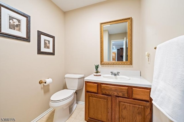 10 Cedarview Ct, Hillsborough Twp, NJ 08844 - bathroom featuring vanity and tile patterned floors