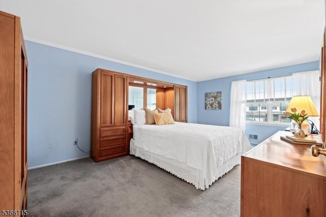 10 Cedarview Ct, Hillsborough Twp, NJ 08844 - bedroom with light carpet and ornamental molding