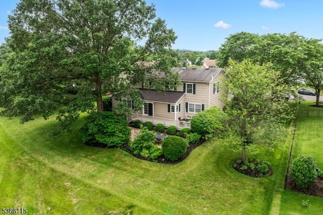 10 Cedarview Ct, Hillsborough Twp, NJ 08844 - back of property with a yard