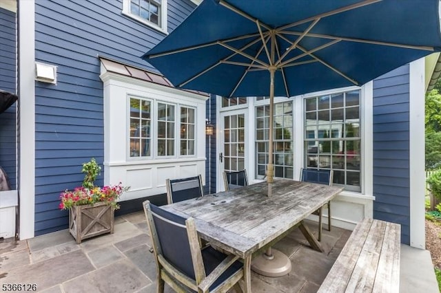 109 Chatham St, Chatham Boro, NJ 07928 - view of patio / terrace with outdoor dining space