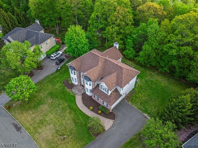 43 Saunders Ln, Mount Olive Twp, NJ 07840 - aerial view of property and surrounding area