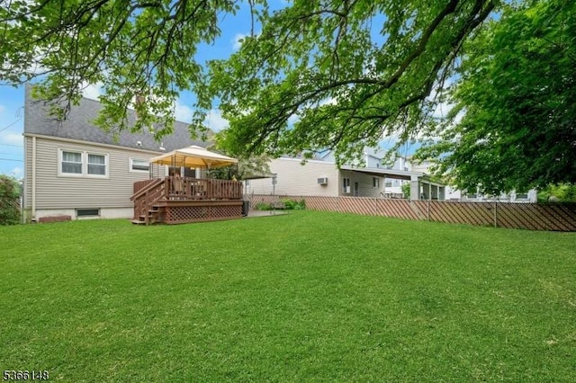 26 Mitchell St, Belleville Twp, NJ 07109 - back of house with a wooden deck and a gazebo