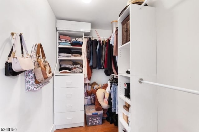 52 E Ave, Washington Twp, NJ 07840 - walk in closet featuring wood finished floors