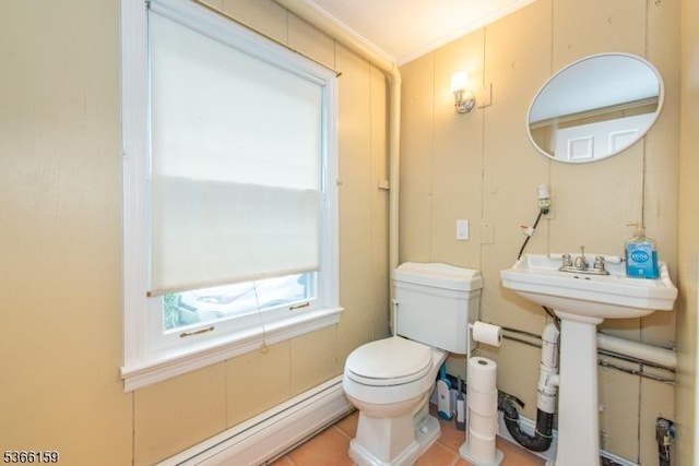 6 Mc Clintock Pl, Parsippany-Troy Hills Twp, NJ 07878 - bathroom featuring toilet and tile patterned floors