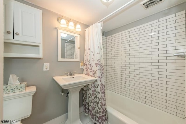 6 Mc Clintock Pl, Parsippany-Troy Hills Twp, NJ 07878 - full bath with toilet and shower / bath combination with curtain