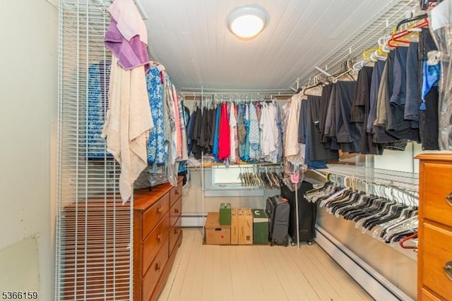 6 Mc Clintock Pl, Parsippany-Troy Hills Twp, NJ 07878 - spacious closet with a baseboard radiator and baseboard heating