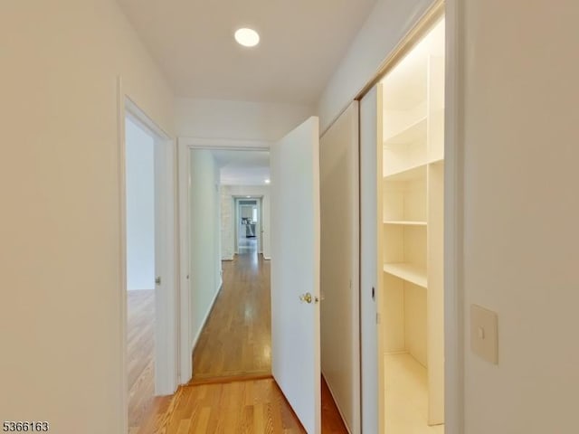 204 Crestwood Dr, South Orange Village Twp, NJ 07079 - corridor featuring light wood-style floors