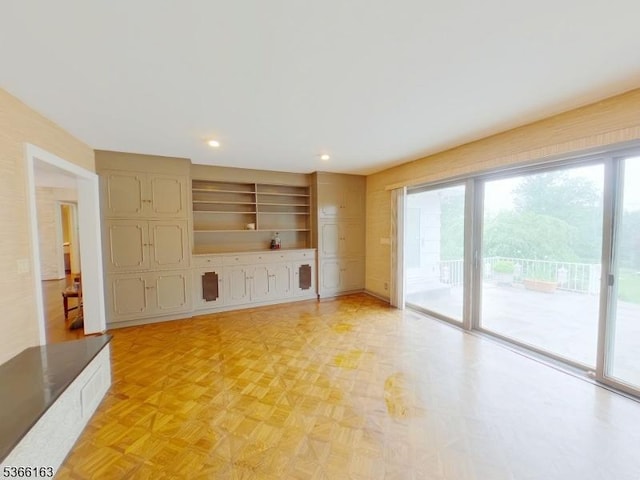 204 Crestwood Dr, South Orange Village Twp, NJ 07079 - unfurnished living room featuring recessed lighting
