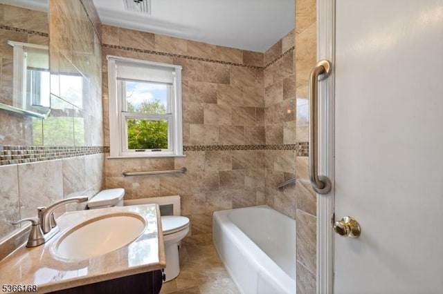 3 Casey Ave, East Hanover Twp, NJ 07936 - full bath with vanity and tile walls