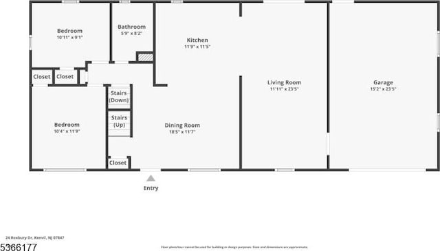 24 Roxbury Dr, Roxbury Twp, NJ 07847 - view of home floor plan