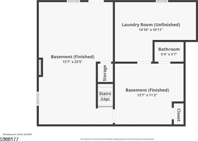 24 Roxbury Dr, Roxbury Twp, NJ 07847 - view of floor plan / room layout