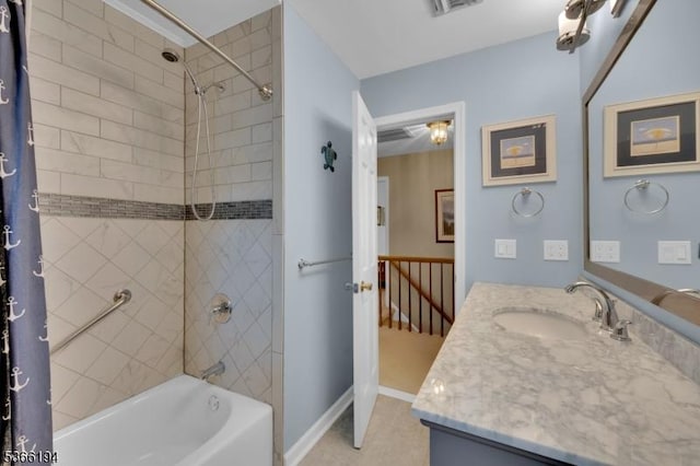 2 Kerry Pl, Mount Olive Twp, NJ 07836 - bathroom with vanity and shower / bath combination with curtain