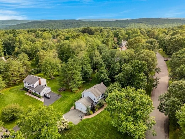 2 Kerry Pl, Mount Olive Twp, NJ 07836 - bird's eye view of a heavily wooded area
