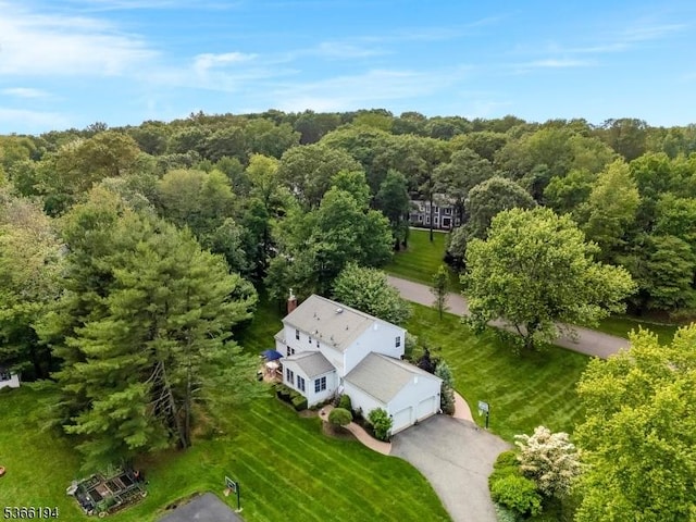 2 Kerry Pl, Mount Olive Twp, NJ 07836 - view from above of property featuring a heavily wooded area