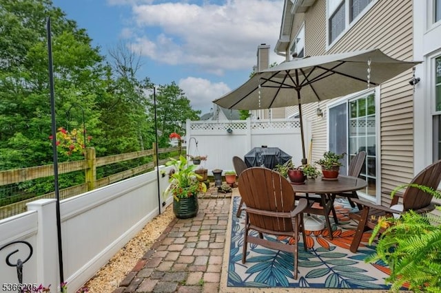 1305 S Branch Dr, Readington Twp, NJ 08889 - view of patio featuring area for grilling and outdoor dining area