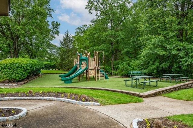 1305 S Branch Dr, Readington Twp, NJ 08889 - communal playground featuring a yard