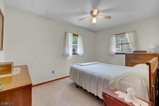 15 Stony Brook Rd, Byram Twp, NJ 07874 - carpeted bedroom with baseboards and a ceiling fan