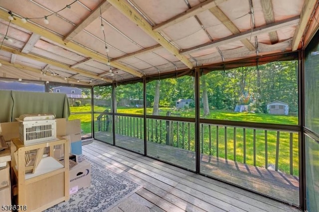 15 Stony Brook Rd, Byram Twp, NJ 07874 - view of sunroom / solarium