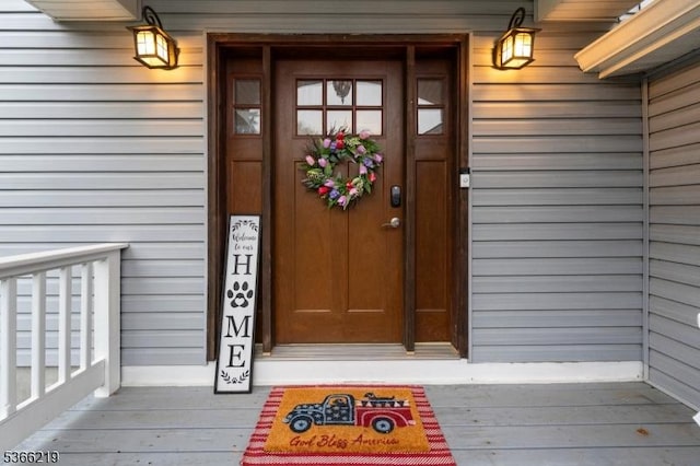 12 Ridge Rd, West Milford Twp, NJ 07480 - property entrance featuring a porch