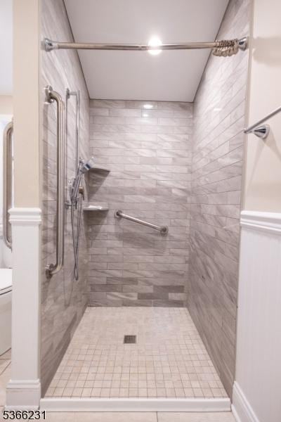 48 Keller Ave, Rockaway Boro, NJ 07866 - full bathroom with a stall shower and toilet