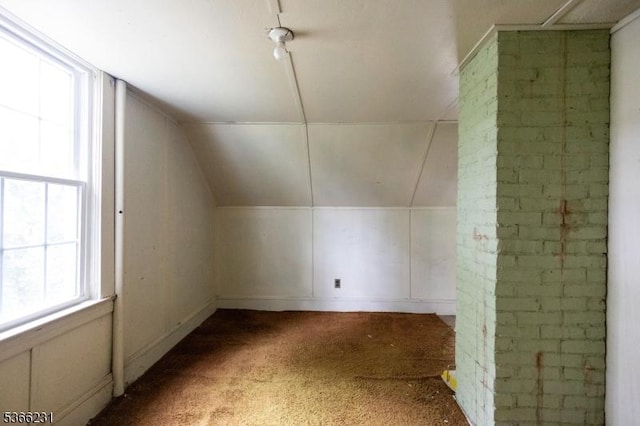 48 Keller Ave, Rockaway Boro, NJ 07866 - bonus room featuring carpet flooring and vaulted ceiling