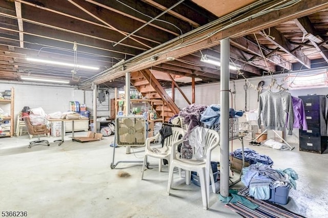 21 Academy Ter, Linden City, NJ 07036 - view of unfinished below grade area
