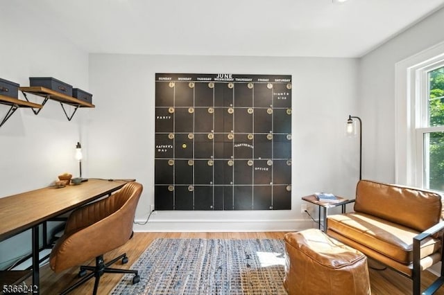 86 Riverside Dr, Denville Twp, NJ 07834 - office featuring wood finished floors