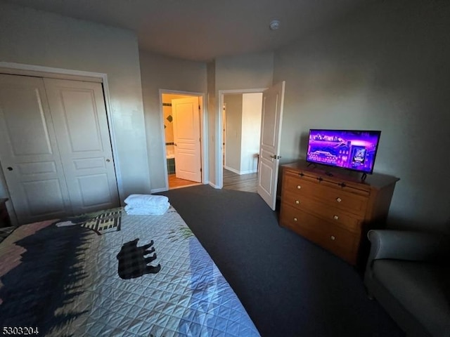 7-11 Maple Cres Unit 11, Vernon Twp, NJ 07462 - bedroom with a closet and baseboards