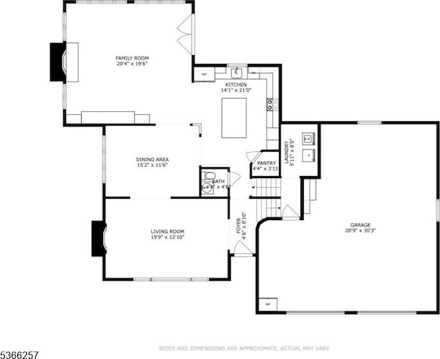 1127 Mountain Ave, Berkeley Heights Twp, NJ 07922 - view of floor plan / room layout