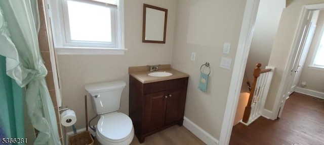 2132 Alberta Ave, Linden City, NJ 07036 - bathroom with vanity and wood finished floors