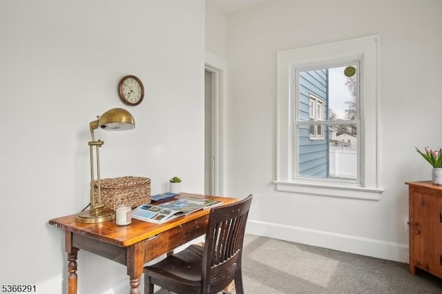 64 Rollinson St, West Orange Twp, NJ 07052 - office featuring carpet floors and baseboards