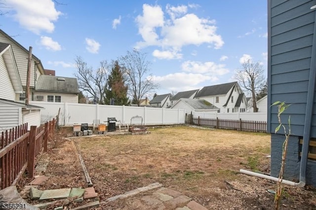 64 Rollinson St, West Orange Twp, NJ 07052 - fenced backyard featuring a residential view