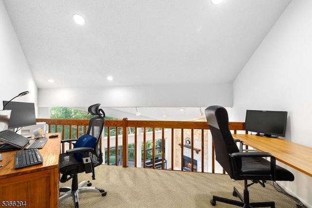 29 Stonegate Dr, Watchung Boro, NJ 07069 - carpeted home office featuring recessed lighting