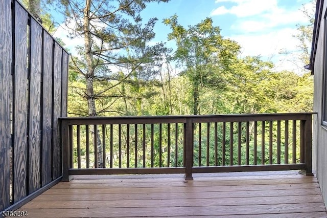 29 Stonegate Dr, Watchung Boro, NJ 07069 - view of wooden deck
